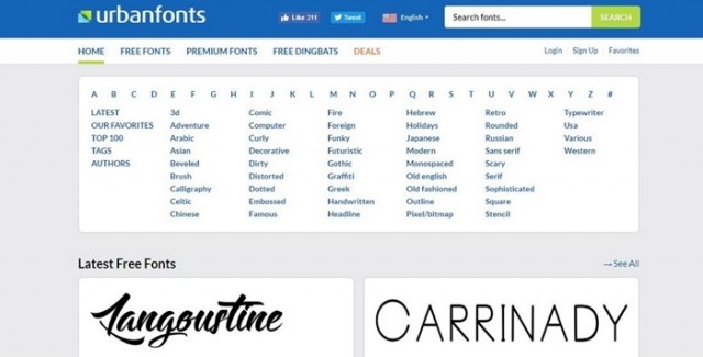 urban-fonts