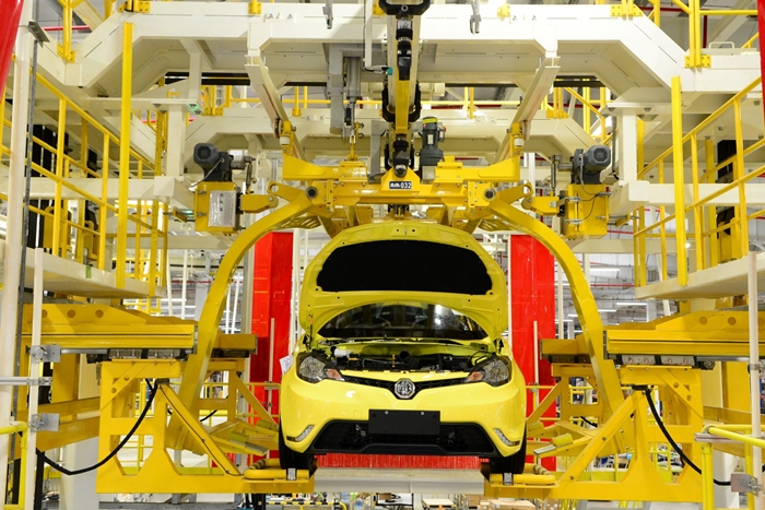 MG3 Yellow Assembly