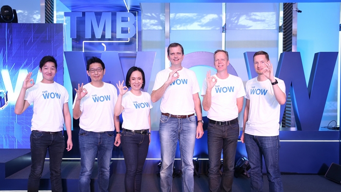 ทีเอ็มบี ตอกย้ำความเป็นดิจิทัล แบงก์กิ้ง เปิดตัว TMB WOW “ยิ่งใช้ ยิ่งว้าว”