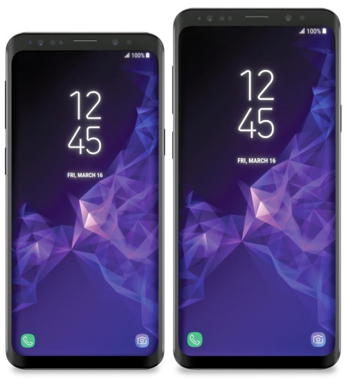 ภาพที่ถูกแชร์บนโลกโซเชียลว่าเป็นโฉมใหม่ของ Galaxy S9 และ S9+