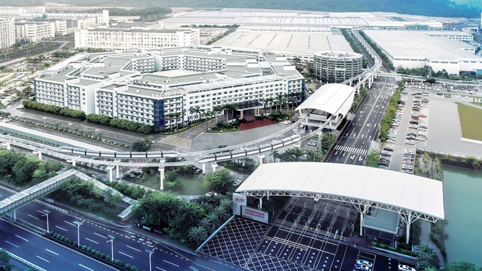 BYD Factory (Cr.Facebook BYD Thailand)