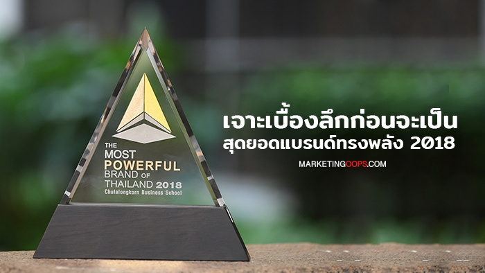 แบรนด์ทรงพลัง2018
