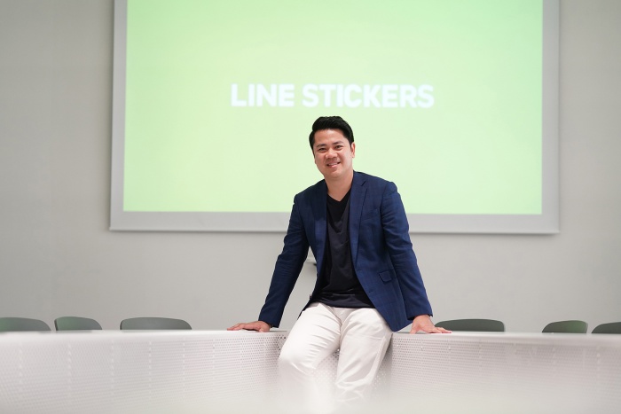 นายกณพ ศุภมานพ ผู้อำนวยการธุรกิจสติกเกอร์ LINE ประเทศไทย