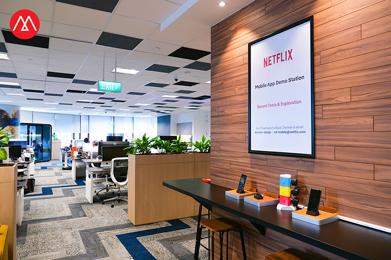 ออฟฟิศ สำนักงาน Netflix สิงค์โปร