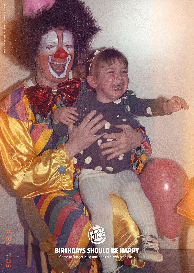 Print ad - Burger King Birthday