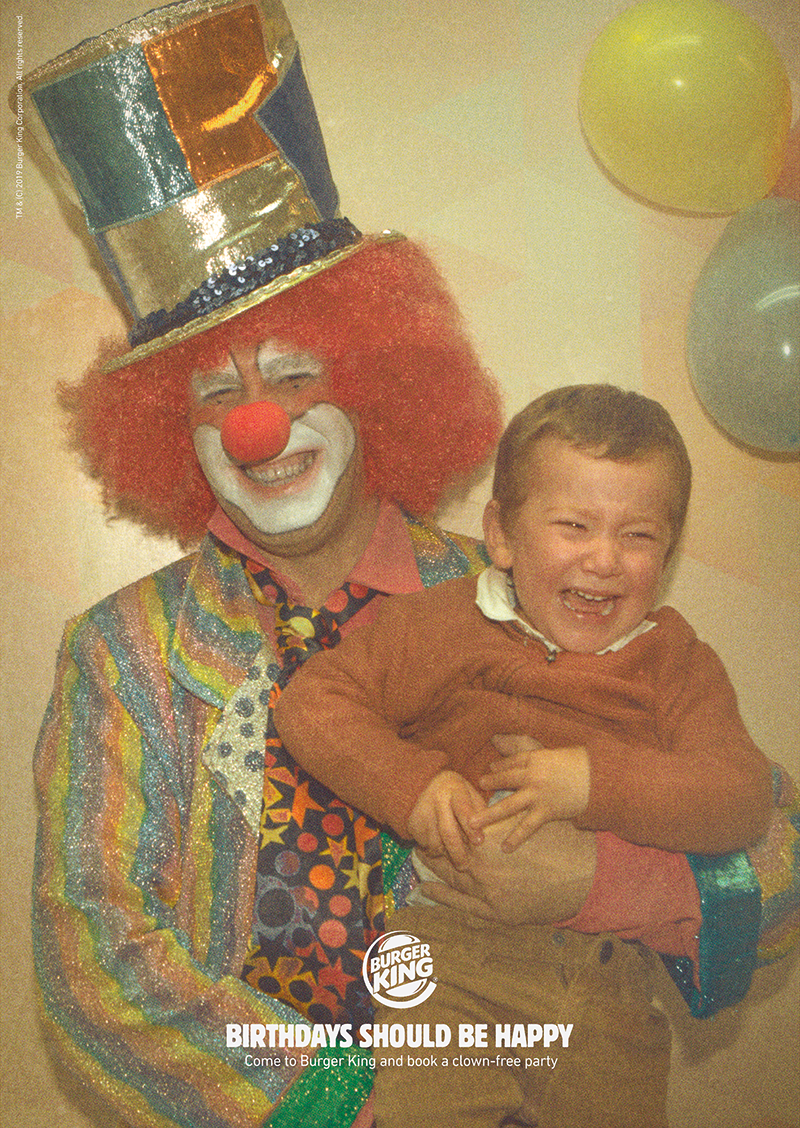 Print ad - Burger King Birthday