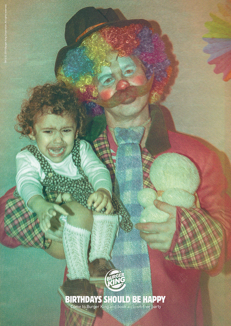 Print ad - Burger King Birthday