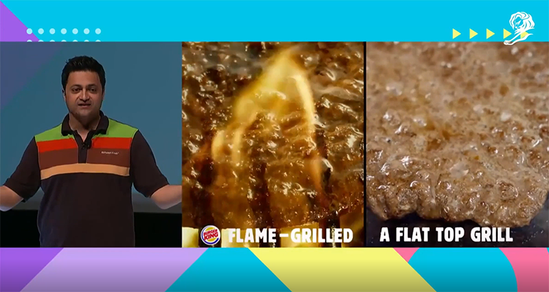 Flame-Grilled ของ Burger King