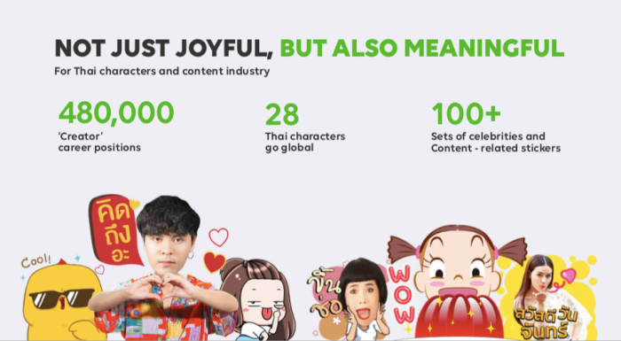 Line Thailand stickers 01