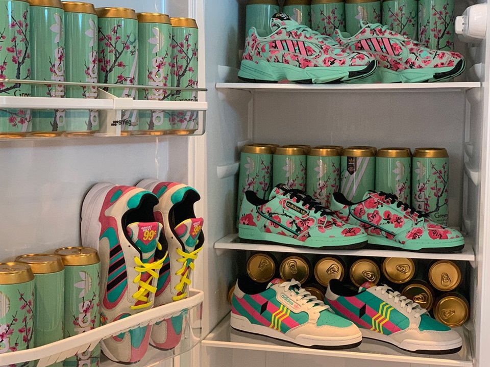 Adidas มาแนวใหม่จับมือชาชื่อดัง Arizona Iced Tea เปิดตัวรองเท้าผ้าใบ 2 รุ่น วางขายราคา 30 บาท
