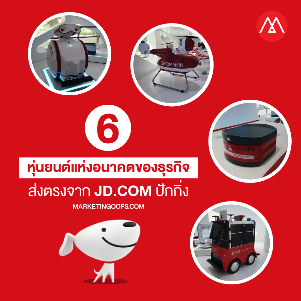 เปิด 6 หุ่นยนต์นวัตกรรมแห่งอนาคตของธุรกิจ ส่งตรงจาก JD.com ปักกิ่ง
