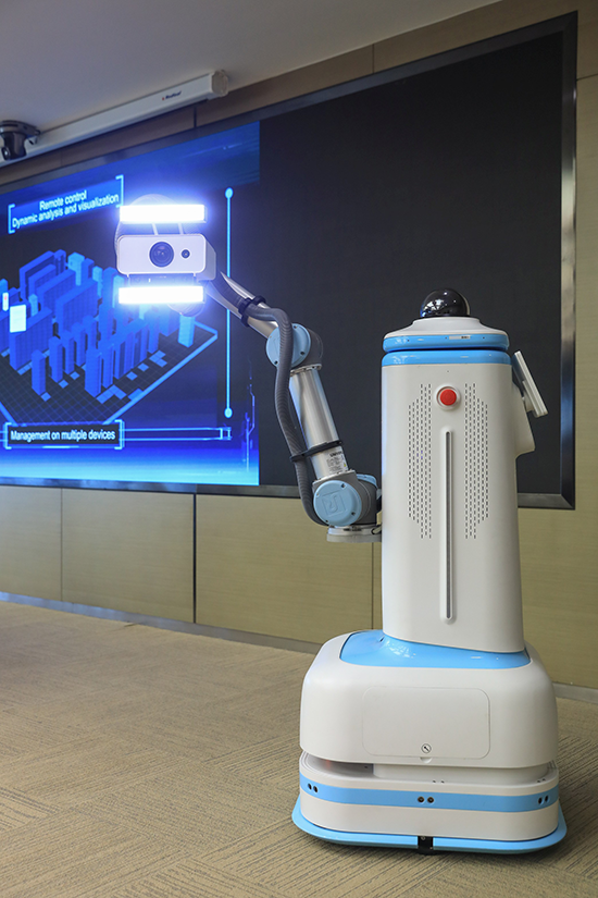 JD Computer Room Inspection Robot หรือ หุ่นยนต์ตรวจสอบห้องคอมพิวเตอร์