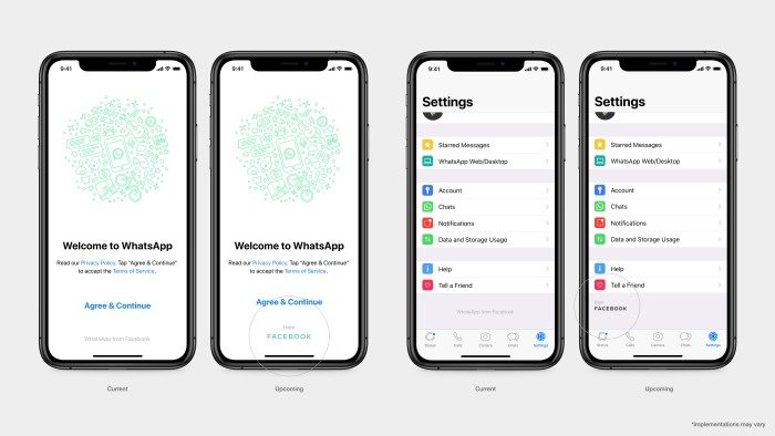 WhatsApp Product Screen