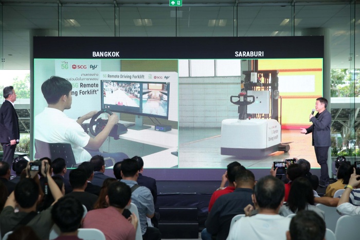 Test Forklift 5G
