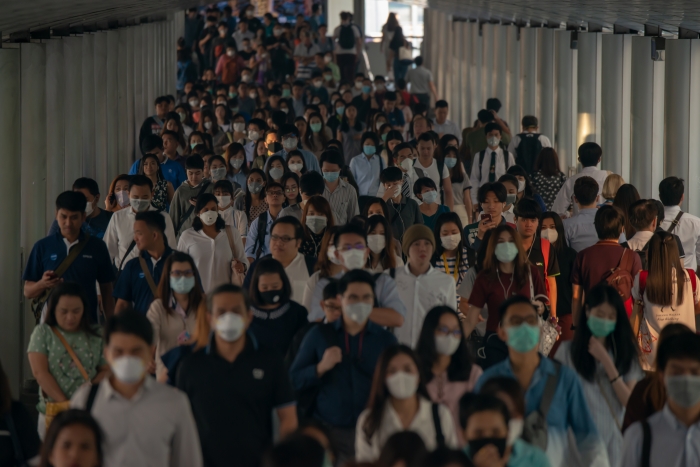 People wearing mask COVID-19