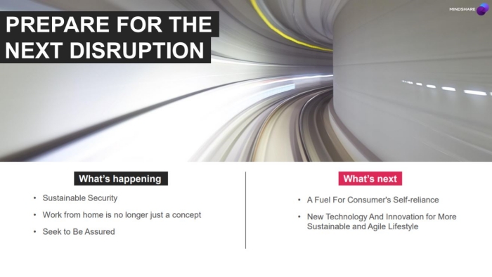 Prepare for next disruption