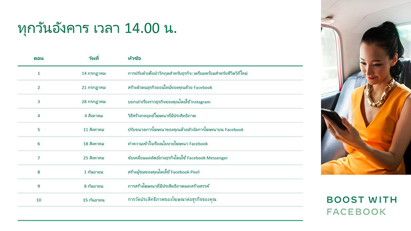 Facebook ประเทศไทย เปิดคอร์สออนไลน์อบรมฟรี ช่วยเหลือเอสเอ็มอีไทย เร่งฟื้นฟูธุรกิจ เพิ่มทักษะดิจิทัล