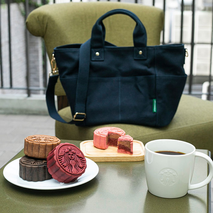 ขนมไหว้พระจันทร์ starbucks set
