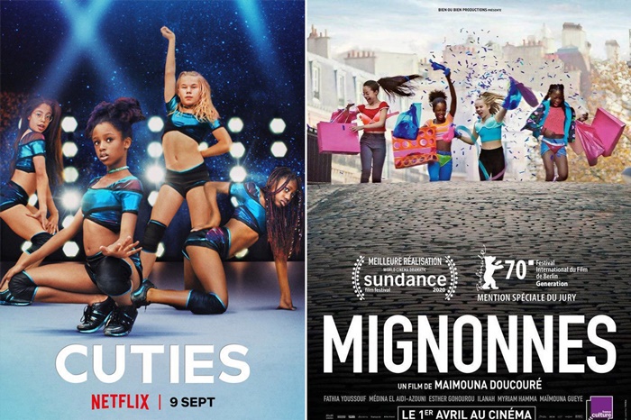 ภาพด้านซ้าย โปสเตอร์ที่ Netflix ออกแบบ / ภาพด้านขวา ภาพต้นฉบับ