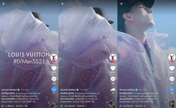 TikTok Louis Vuitton