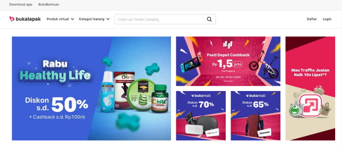 Bukalapak e-Commerce Platform
