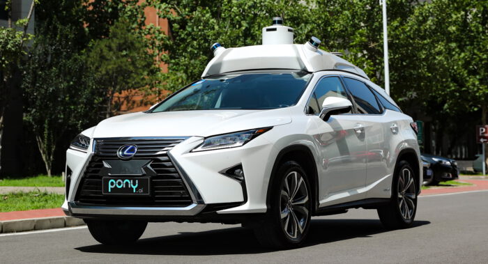 pony ai lexus