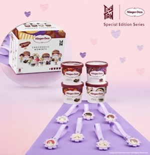 Together is Better with TinyTAN แชร์ความสุขไปให้สุดกับ Häagen-Dazs แบบมัลติแพคและไอศกรีมไบท์สินค้าใหม่ล่าสุดในช่วงเทศกาลนี้! จดจำความสุขของช่วงเวลาที่อยู่ด้วย พร้อมกับสะสมสินค้าคอลเลคชั่นพิเศษจาก BTS กับ TinyTAN