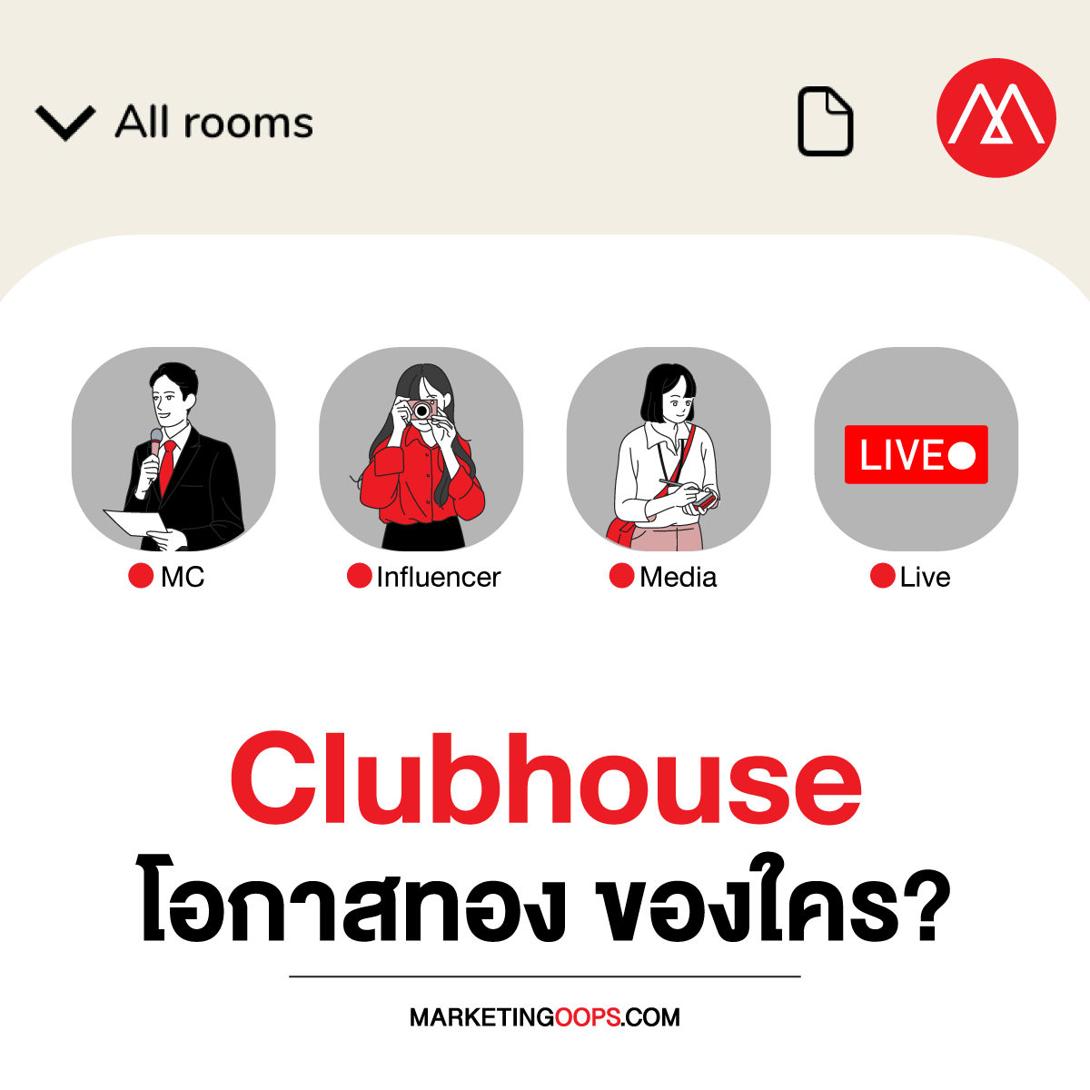 เข้าก่อนได้เปรียบ Clubhouse โอกาสทอง ของใคร?
