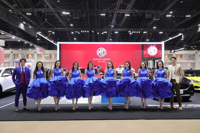 เอ็มจี ยกขบวนยนตรกรรม ร่วมงานมอเตอร์โชว์ ครั้งที่ 42 ตอกย้ำการเป็นรถยนต์เพื่อคนไทย ที่โดดเด่นด้วย เทคโนโลยี ความทันสมัย และความคุ้มค่า