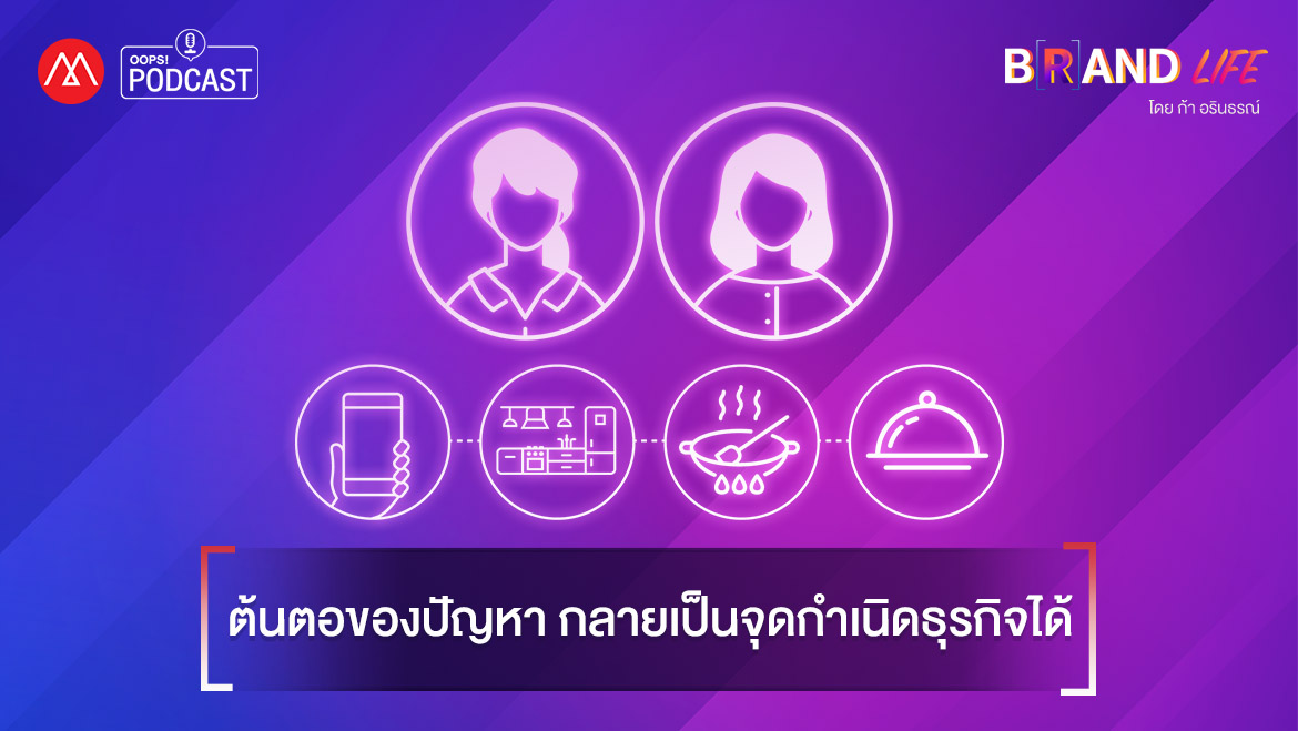 ต้นตอของปัญหา กลายเป็นจุดกำเนิดธุรกิจได้