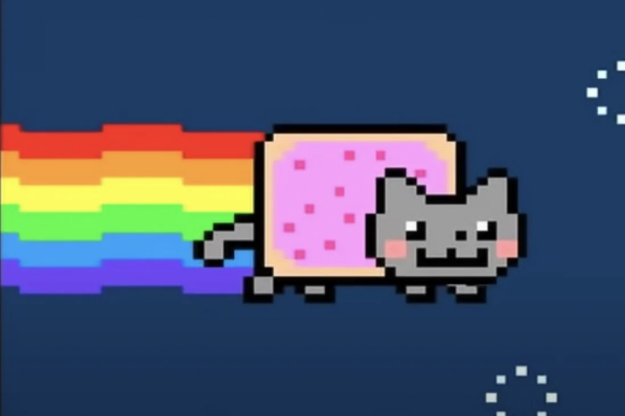 04-Nyan Cat Meme ที่ถือเป็นต้นกำเนิด NFT