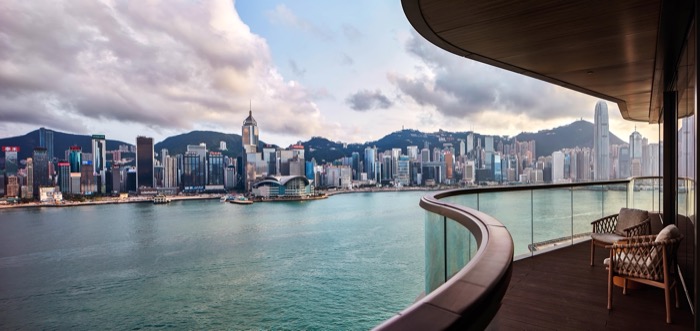 K11 ARTUS_Balcony overlooking Victoria Harbour 