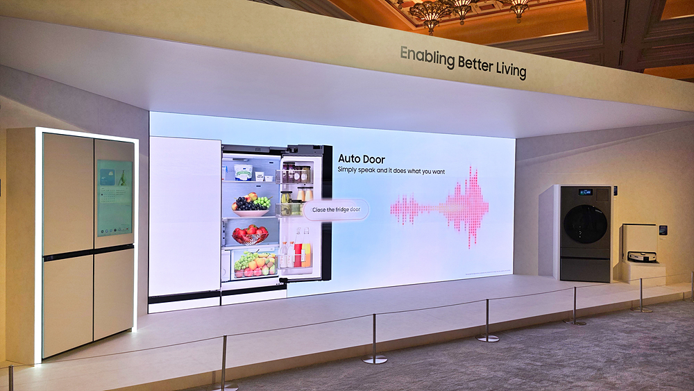 Samsung CES 2026 The First Look 2026 AI Companions Bespoke Booth