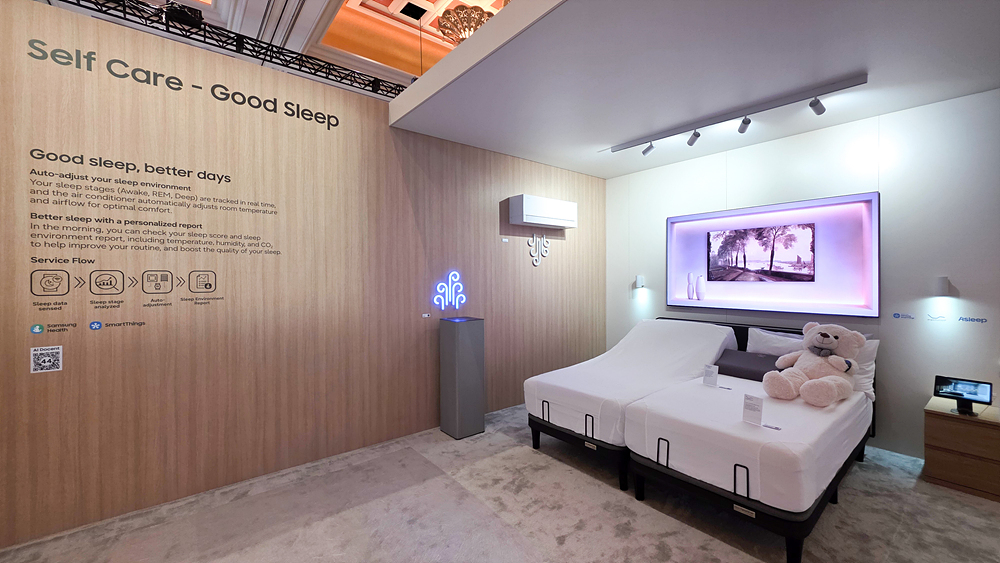 Samsung Corporate CES 2026 The First Look 2026 AI Companions Self Care Good Sleep