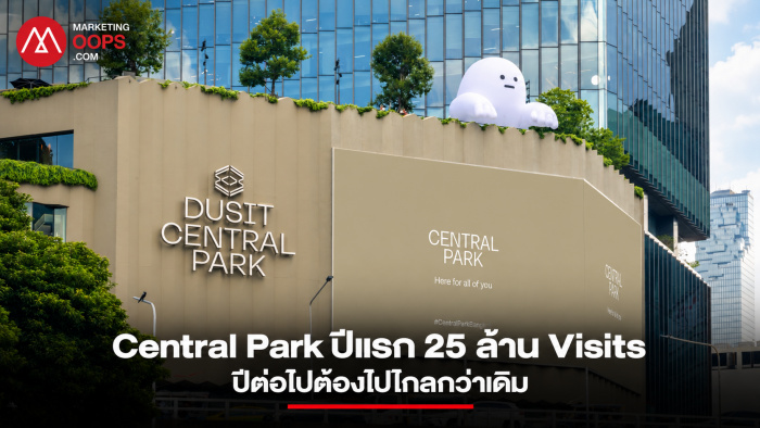 ครบ 1 ปี Central Park พิสูจน์อะไรจาก 25 ล้าน Visits และโจทย์ต่อไปที่ยากกว่าการดึงคนมา